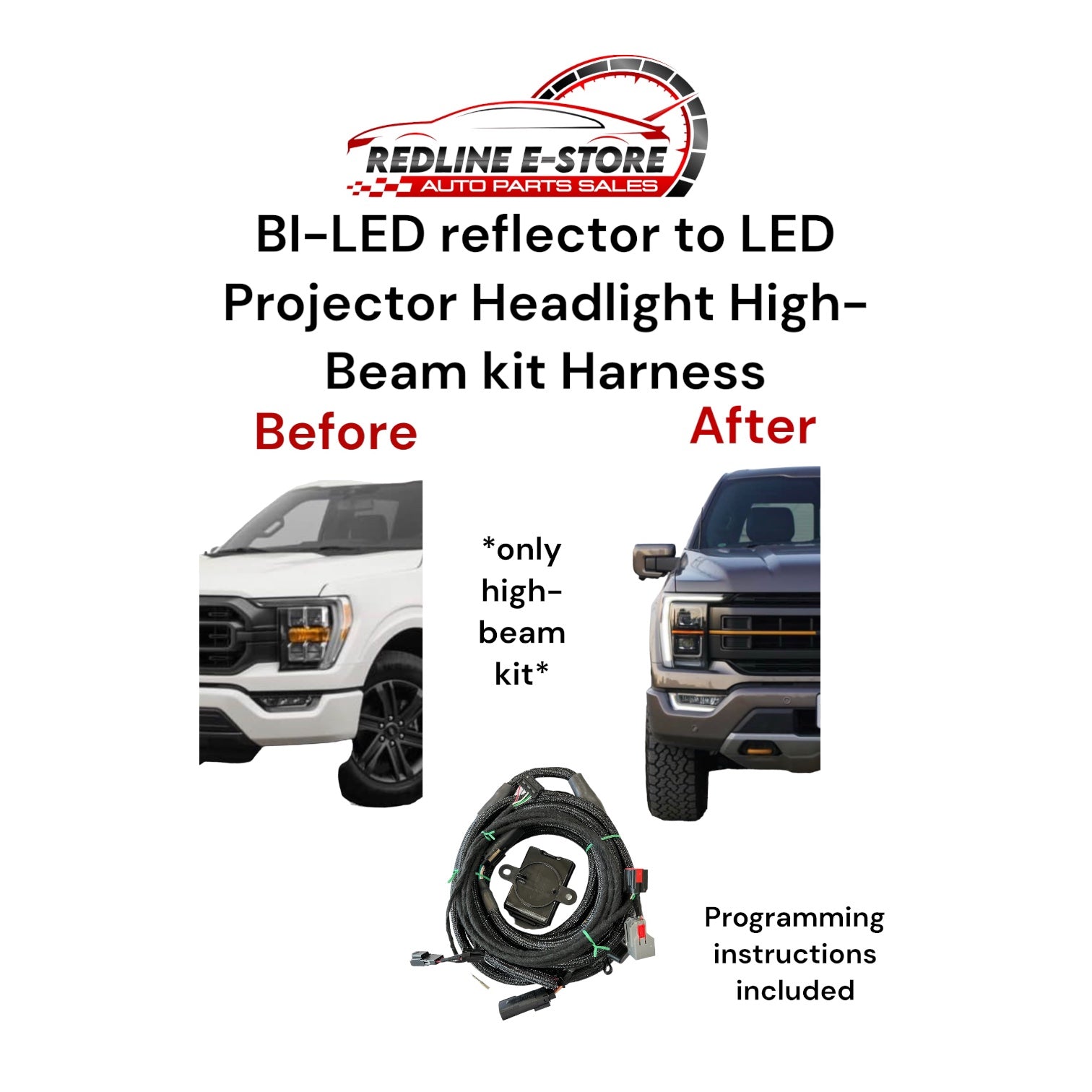 Can you upgrade from Bi-quad LED Headlights to LED Projector Headlights? F-150 2021 2022 2023