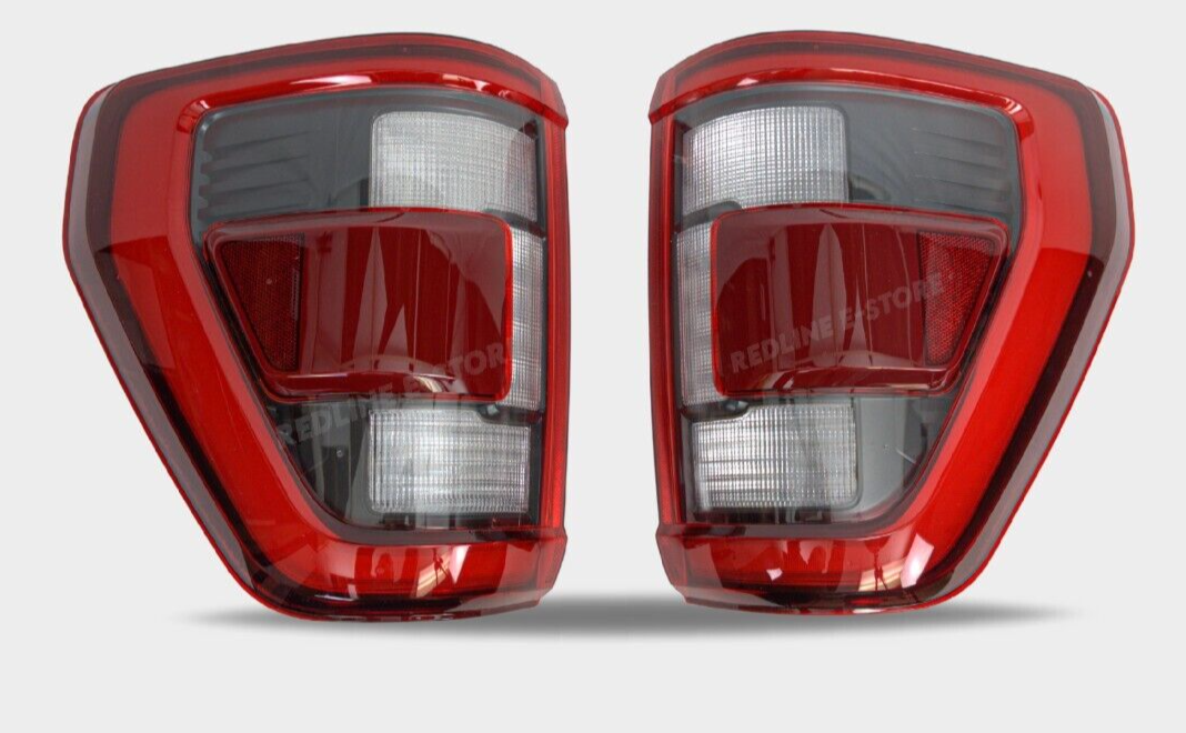 NEW OEM 2021 2022 2023 FORD F-150 RAPTOR LED TAIL LIGHTS WITH BLINDSPOT