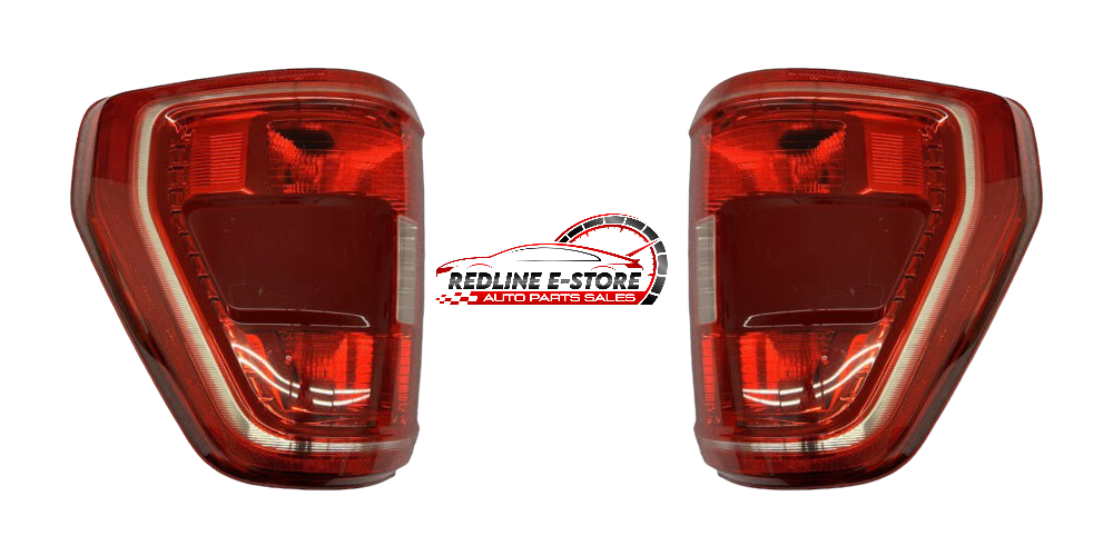 NEW OEM 2021 2022 2023 Ford F-150 Base Halogen Tail Lights SET ML34-13B505-BT