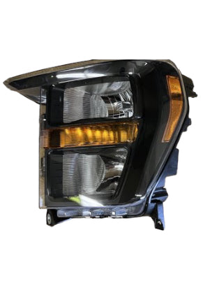 2023 2022 2021 F-150 HEADLIGHT ASSEMBLY HALOGEN BLACK NEW OEM